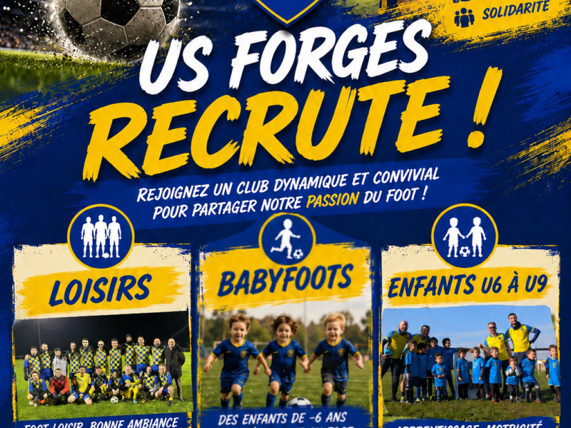 Foot recrute