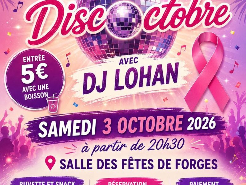 disco octobre rose 2026
